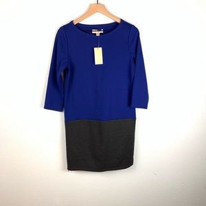 NWT Micheal Kors ColorBlock Sweater Dress size 6